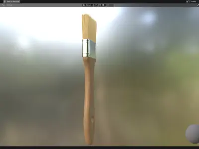 Paint Brush 03 3D model