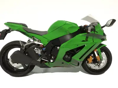 Kawasaki ninja ZX10 3D model