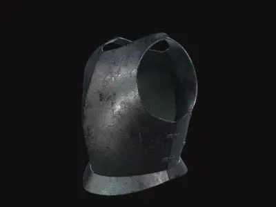 Medieval Armor V02 Low-poly 3D model