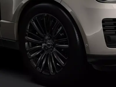 Range Rover Autobiography Hybrid 2018 wheel 3D model