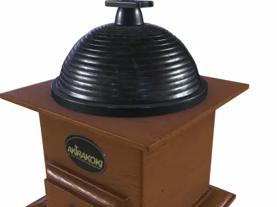 hand mill 3D model