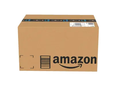 Amazon Box 2C PBR 08 Low-poly 3D model