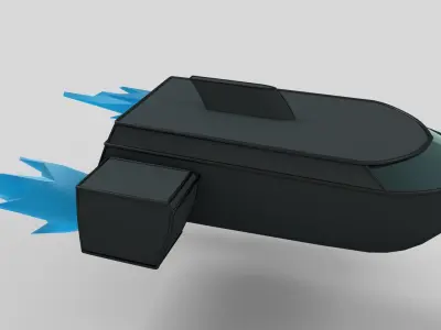 Among Us Spaceship 3D model