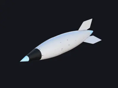 AN-52 Thermonuclear Bomb 3D model