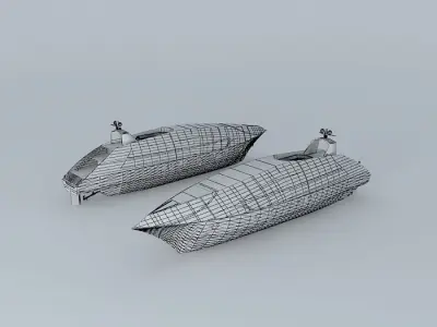 Morning Star yacht Free 3D model