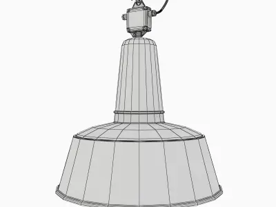 Industrial lamp Ebolicht 3D model