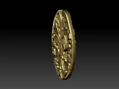 Old Coin Florim Portuguese 3D print model