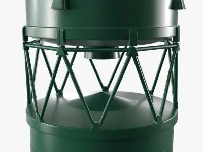  Miniature Orbital Launch Rocket on Display Stand 