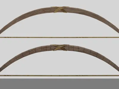 weapon bow   3D model