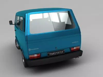 Volkswagen Transporter T3 3D model