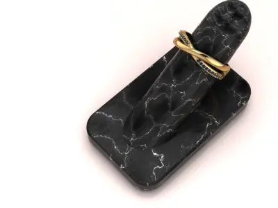 Flow ring denign 3D model