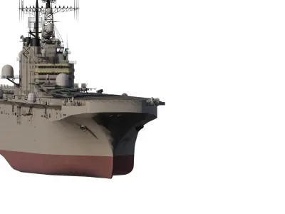 US NAVY AIRCRAFT CARRIER 3D model