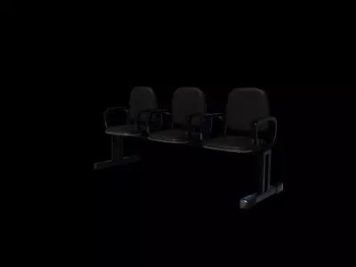 Longarina chair 02  3D model