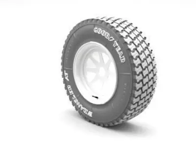 wheel tire 3D model from CGTrader