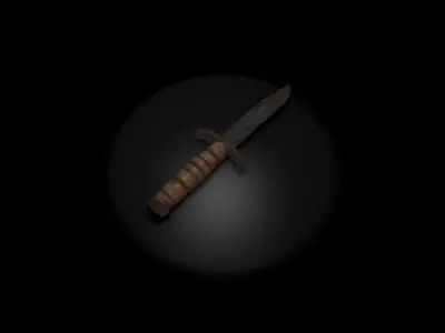 knife sword Free 3D model