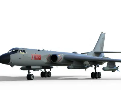 Xian H-6K 3D model
