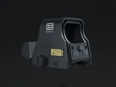 EOTtech XPS3 RedDot  sight 3D model