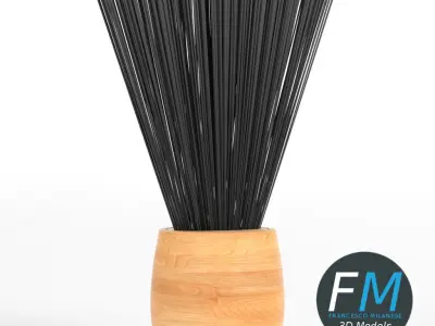 Barber brush 1 3D model