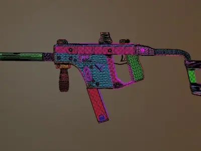 Kriss Vector 3D model