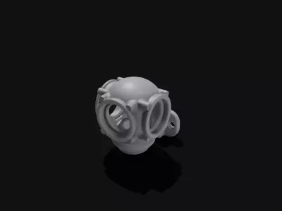 Locomotive Marker lamps  3D print model