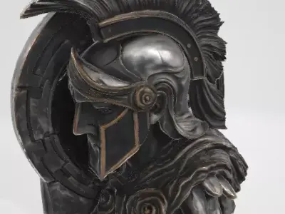 Roman Statue Model 3D model