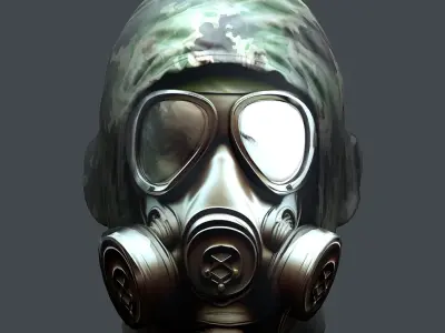 Helmet 3d model military combat Military Low-poly Low-poly  Low-poly 3D model order