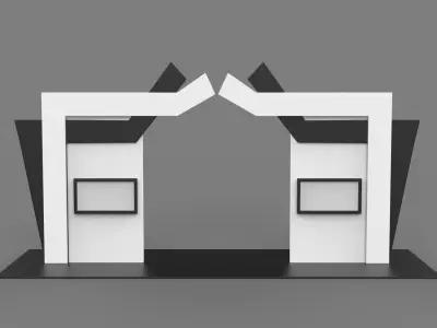 entrance 07 3D model
