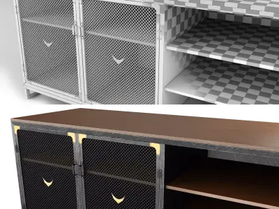 HomenPeople Sideboard 3D model