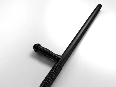 Police Baton 3D model purchase