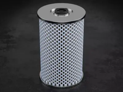 Car Filter Type I 3D model