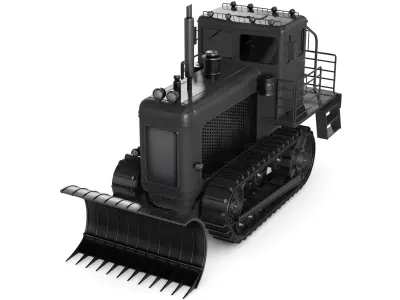 Bulldozer 3D model order