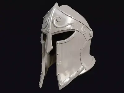 Iron Helmet 6 HP 3D print model