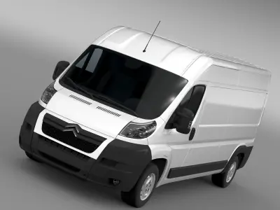 Citroen Jumper 250 L3H2 2006 -2014 3D model