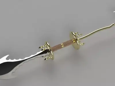 Divine Weapon 3D model