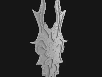 Fantasy shield 3D model