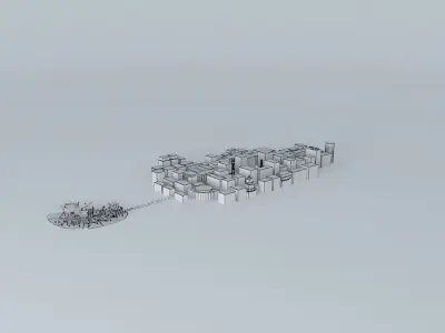 Creepy future city part 2 Free 3D model