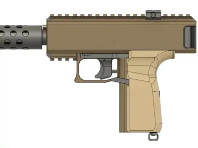 STURM PISTOL 3D model