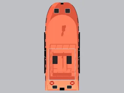 Lifeboat PEL-14 3D model