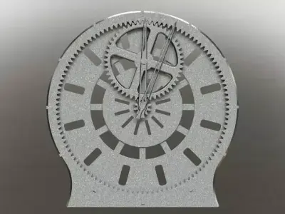 Watch clock Free 3D model