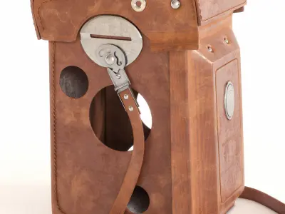 Phorocamera Rolleiflex 3D model