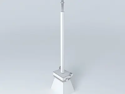 TRT MONTENEGRO TRANSMISSION STATION Free 3D model