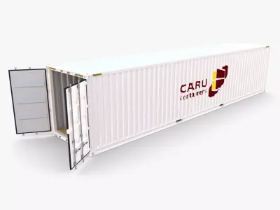 40ft Shipping Container Caru v1 3D model
