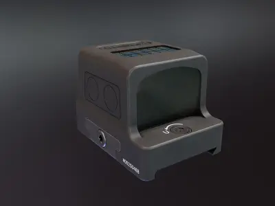 Holosun HE509T X2 Low-poly 3D model