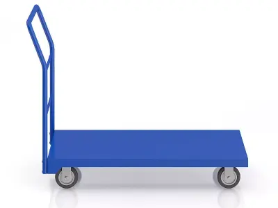 Market Service Cart 3D model