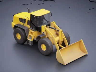 Wheel Loader 3D model