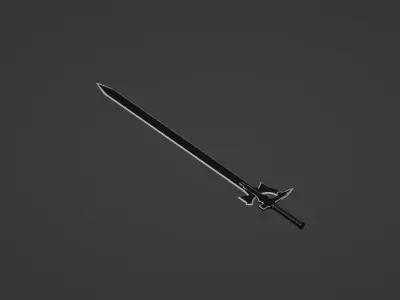 Elucidator sword 3D model