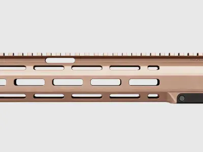 FF RAS 5 Handguard - Replica Low-poly 3D model