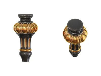 Classic leg 082 3D model