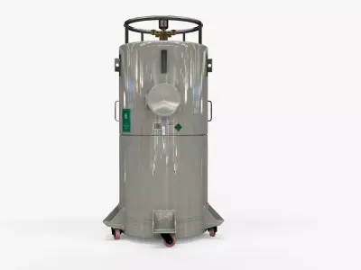 Cryogenic Tank 3D model