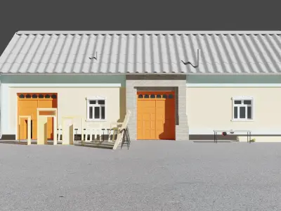 House 3D model Free 3D model